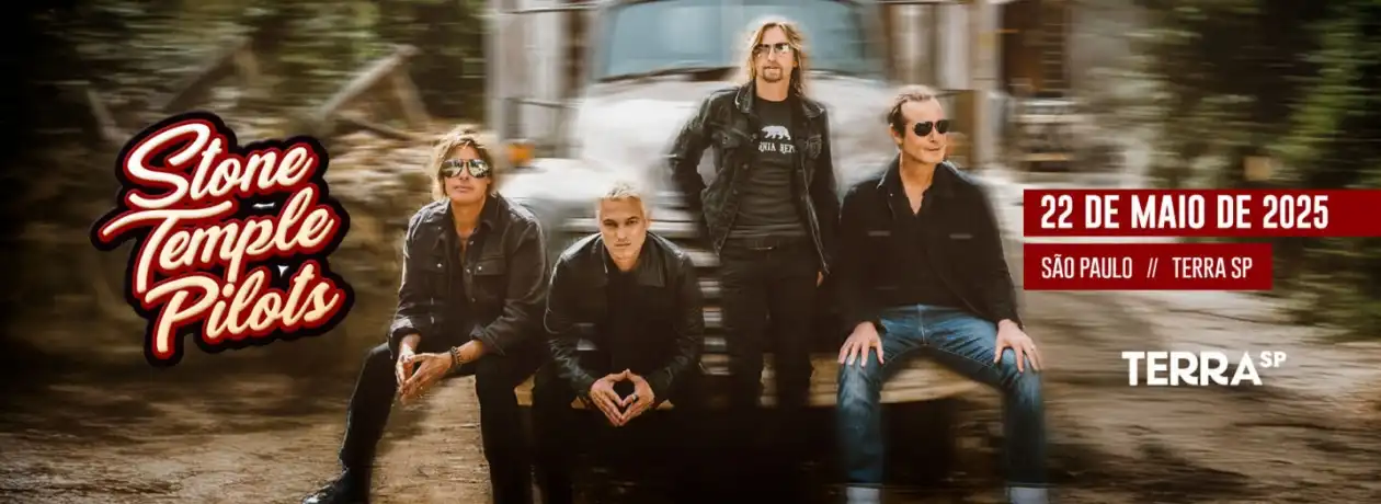 Imagem representativa da excursão Stone Temple Pilots em SP da Aerotour