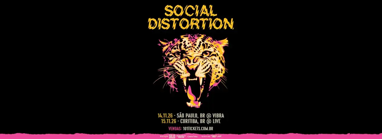 Excursão Social Distortion em SP